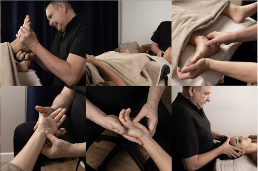 Équilibre et bien-être par la réflexologie douce et apaisante