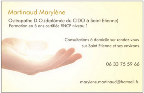 Ostéopathie à Domicile pour votre bien-être au naturel faites le premier pas vers la santé